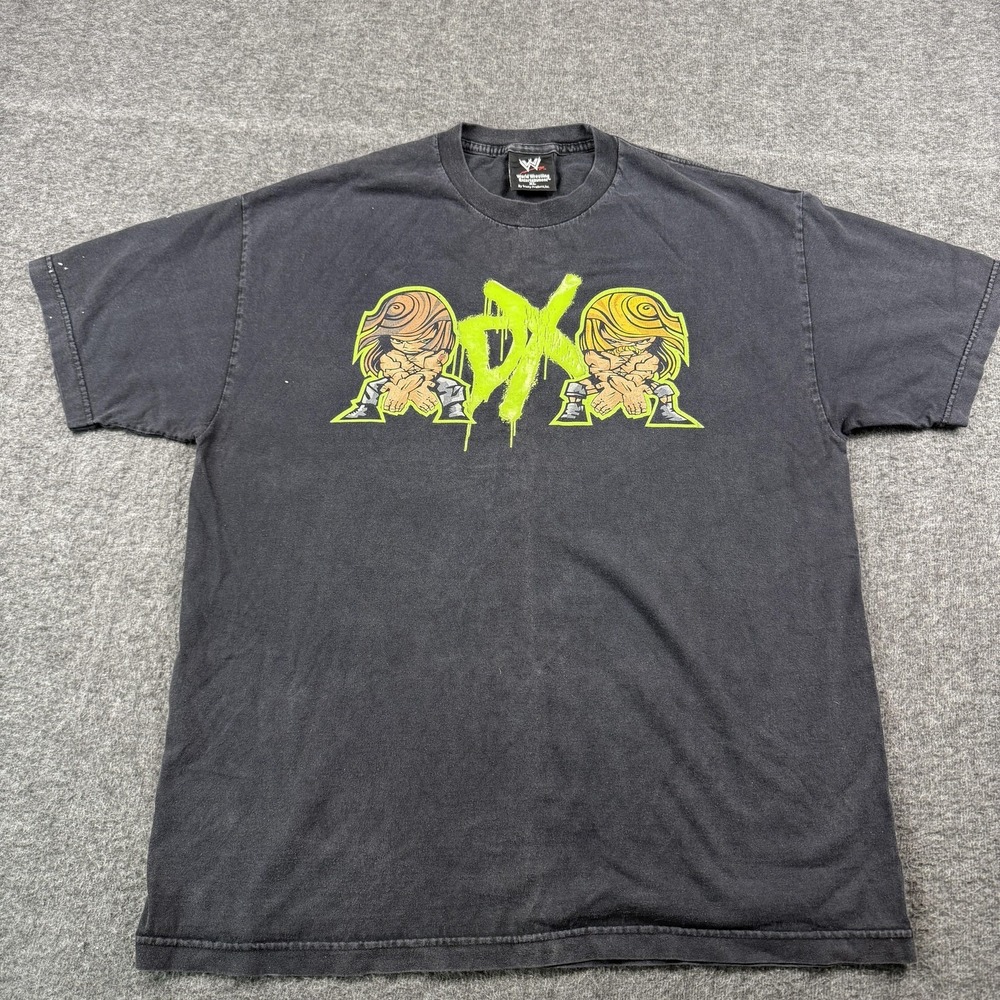 Vintage WWE D-Generation‎ X Shirt Mens XL Triple H Shawn Michaels DX Wrestling